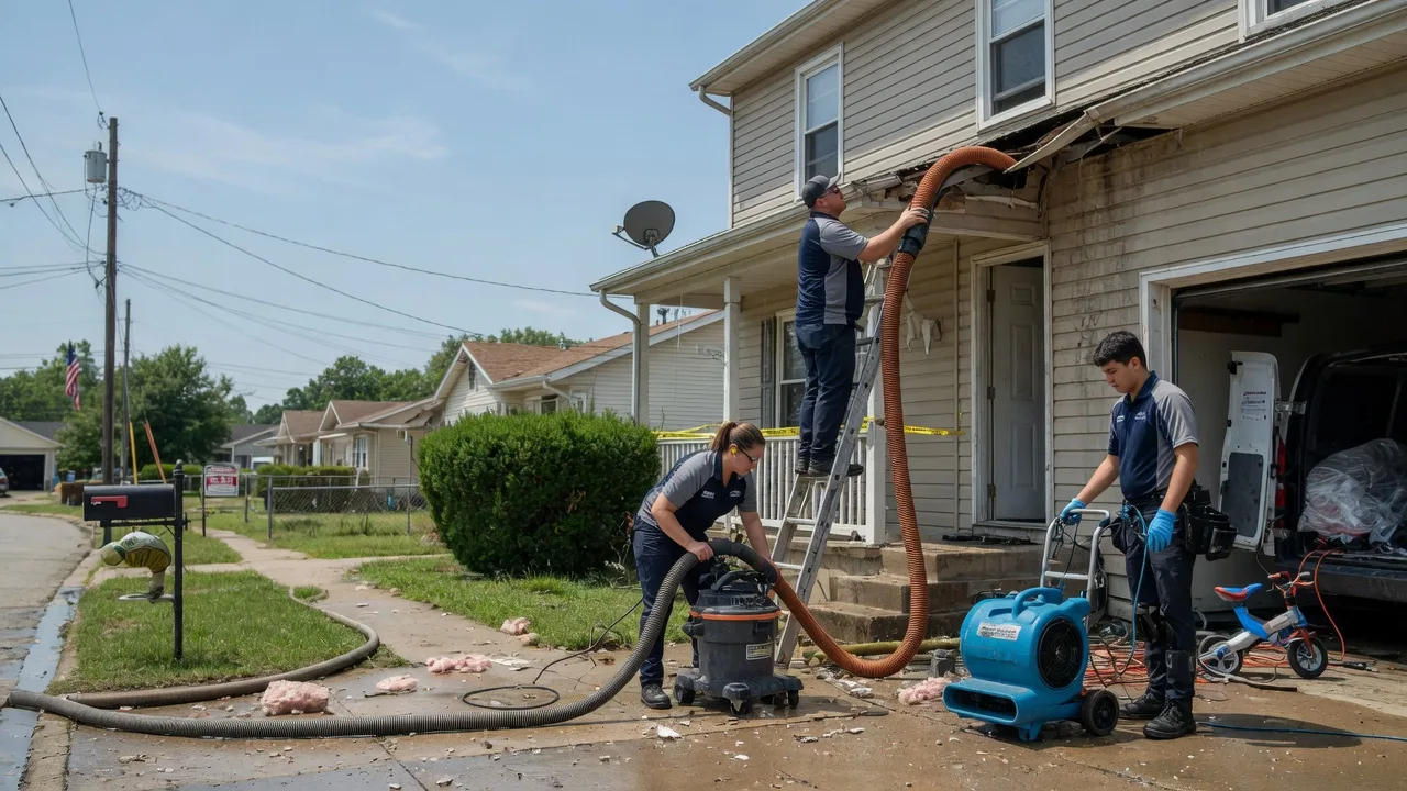Water Damage Restoration in Midwest City, OK near me
